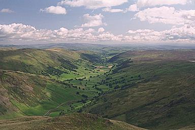 Longsleddale from Goat Scar