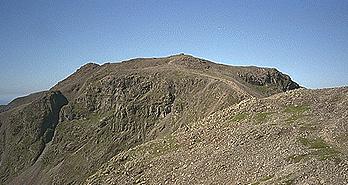 Scafell Pike from Ill Crag
