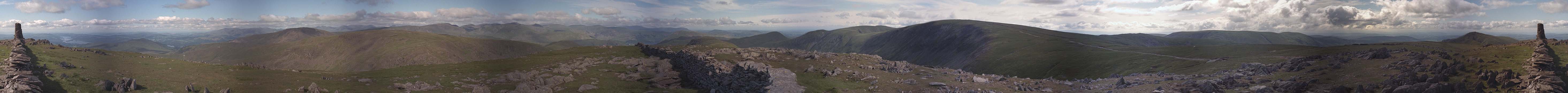 Thornthwaite Crag - Complete Panorama